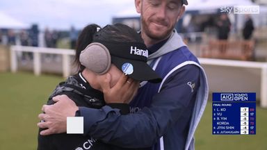 Lydia Ko brought to tears after winning moment at Women's Open