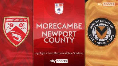 Morecambe 0-1 Newport