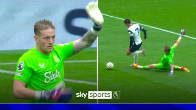 'It's terrible!' Pickford blunder gifts Son goal