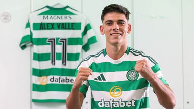 Celtic signing Valle talks Champions League, Barcelona switch & Old Firm