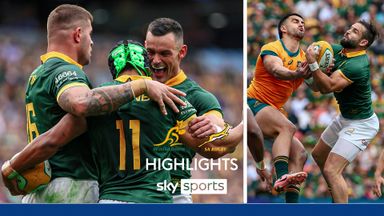 Highlights: World champions South Africa thump Australia