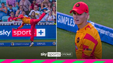 Catch of the tournament? | Brilliant Bethell takes wonder grab