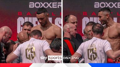 Weigh-in drama! | Words exchanged between camps after problems with scales