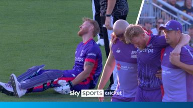 'Desperately sad to see' | Moment Stokes gets injured 