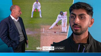 'I wasn't expecting that to happen' | Bashir reacts to daisy cutter wicket