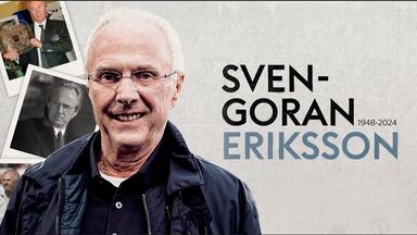 Remembering former England manager Sven-Goran Eriksson 