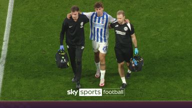 The 'very late' tackle that injured O'Riley eight minutes into Brighton debut