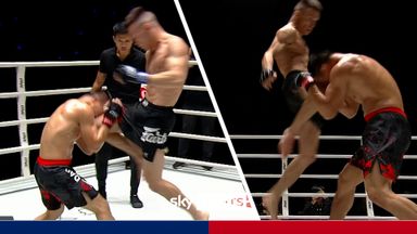 'Beautiful!' | Fighter ends fight with spectacular flying-knee KO