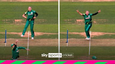 'Absolutely sensational!' | Adams takes magnificent catch for Brave!