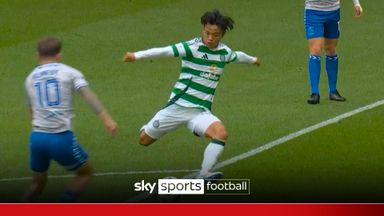 Hatate gives Celtic early lead with clever finish against Kilmarnock