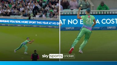 'His long arms are like Inspector Gadget!' | Spencer Johnson's stunning catch