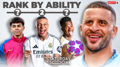 Vinicius Junior above Mbappe!? | Walker ranks top wingers and more!