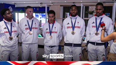 'This medal means the most' | GB men win bronze in 4x100m relay