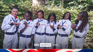 'It's a dream come true' | GB women take silver in 4x100m relay