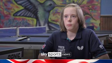 14-year-old table tennis player with cerebral palsy targeting Paralympics gold