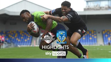 London Broncos 22-36 Warrington Wolves