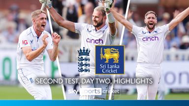 England vs Sri Lanka | Day two highlights