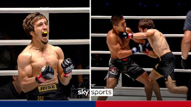 'Blink and you’ll miss it!' | Eskiev knocks Ilimbek out inside 15 seconds!