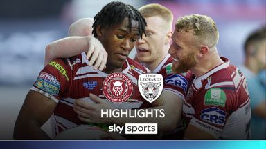 Highlights: Wigan move top of the table with dominant win over Leigh