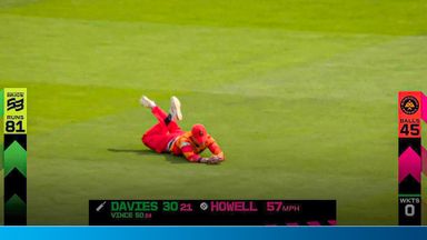 'What a catch!' | Bethell's superb dive ends strong Davies, Vince partnership