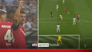 Xhaka hits SENSATIONAL strike | 'He doesn't score tap-ins!'