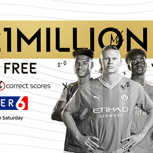 Win PS1,000,000 with Super 6!