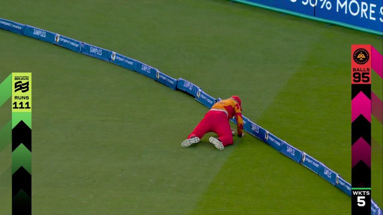 The Hundred: Birmingham Phoenix's Jacob Bethell takes wonder grab in eliminator
