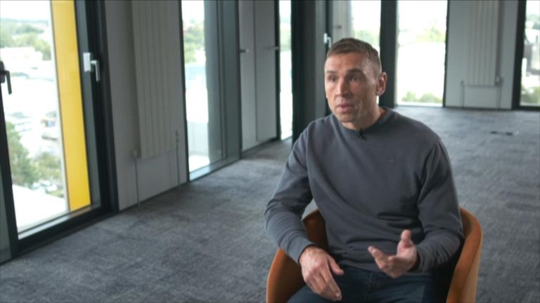 Kevin Sinfield talks about his book with Rob Burrow, &#39;Try&#39;.