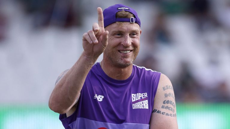 North Superchargers V Southern Brave - The Brave - The Mense - Men's Match - Headingley North Superchargers, Andrew Flintoff before the match of the hundred men in Leeds. Photo date: Tuesday, July 30, 2024.