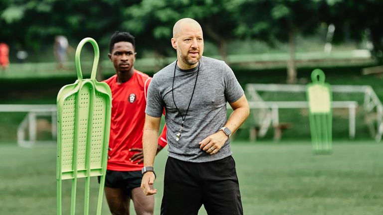 Former Charlton and Swindon manager Ben Garner is now coaching at Right to Dream [Credit: Right to Dream]