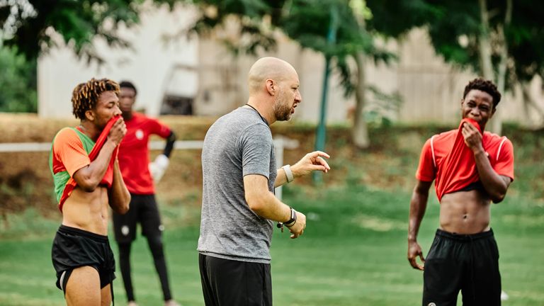 Former Charlton and Swindon manager Ben Garner is now coaching at Right to Dream [Credit: Right to Dream]