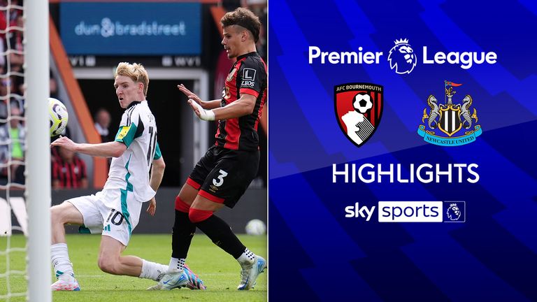 FREE TO WATCH: Highlights from Bournemouth’s draw against Newcastle in the Premier League.