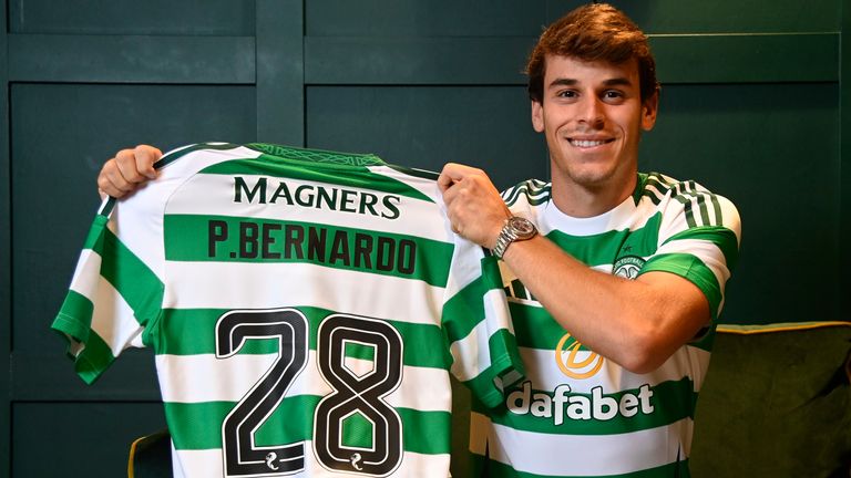 Paulo Bernardo made 33 appearances for Celtic last season