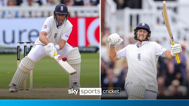 Joe Root scores another century in the second innings of the second Test at Lords against Sri Lanka to break Sir Alistair Cook&#39;s record of most hundreds scores in a Test match for England. 