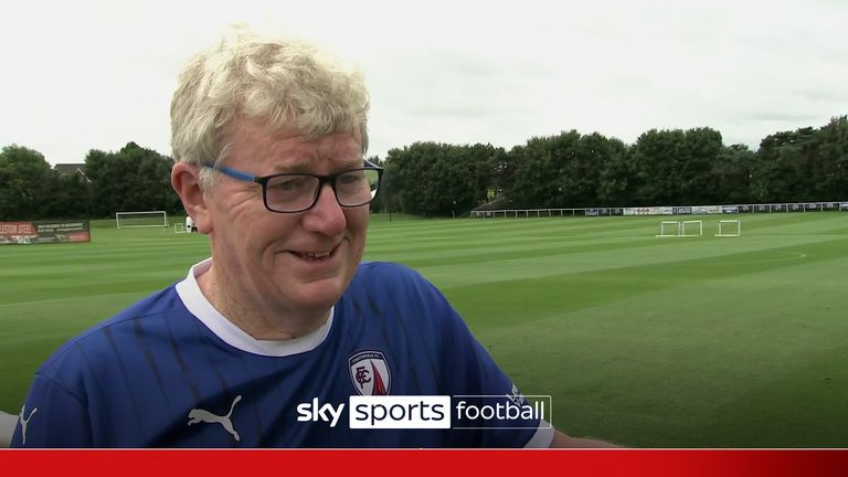 Chesterfield fan Mick Edge shares how the club has helped changed his daughter with cerebral palsy Zoe's life.