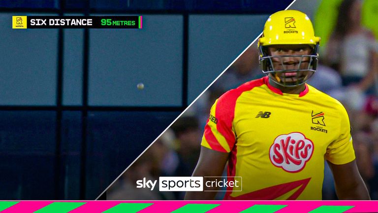 The Hundred: Rovman Powell hits ENORMOUS six!