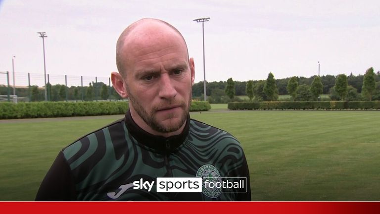 New Hibs head coach David Gray