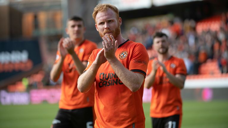 Dundee United secured their first Premiership win of the season 