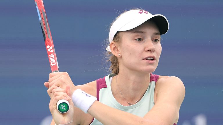 Fourth seed Elena Rybakina suffered a shock second-round exit at the Cincinnati Open