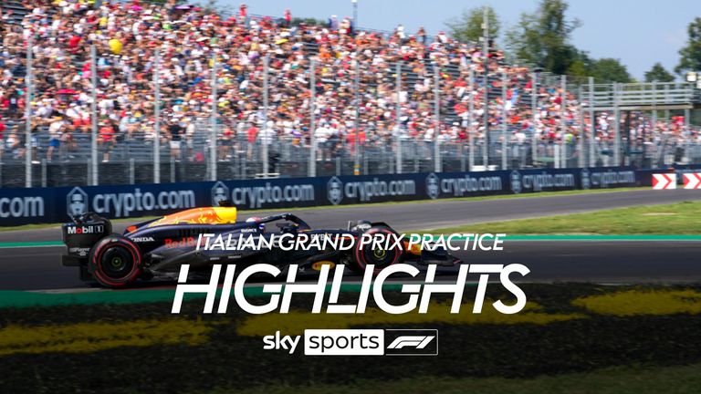 Highlights from Friday&#39;s first practice session at the Italian Grand Prix.