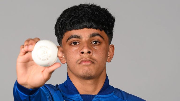 Farhan Ahmed took seven-wickets for Nottinghamshire in the County Championship