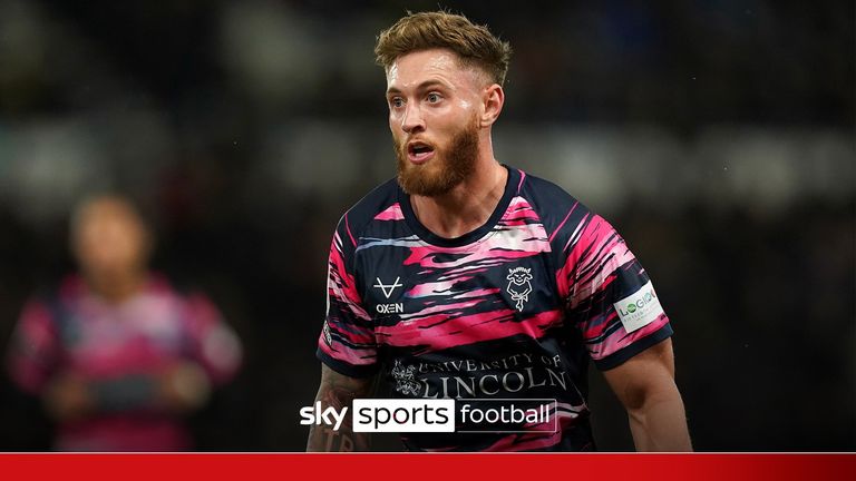 Colchester United head coach Danny Cowley confirms the club have signed striker Teddy Bishop from League One side Lincoln City.