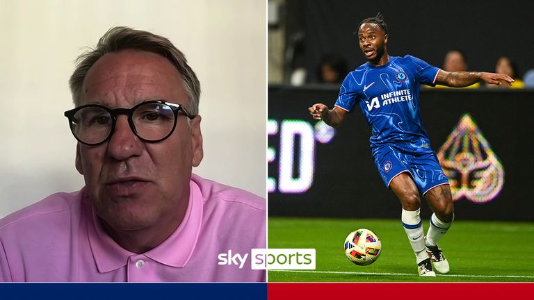 Paul Merson on Raheem Sterling&#39;s Chelsea future.