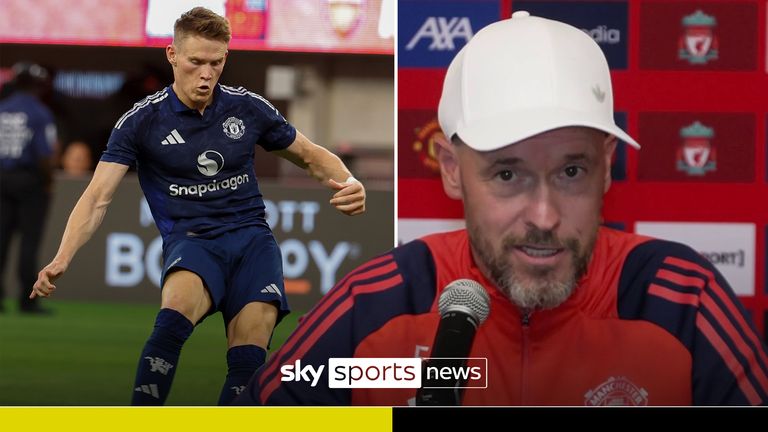 Manchester United-manager Erik Ten Hag har uttrykt ønske om at midtbanespiller Scott McTominay skal forbli i klubben, til tross for rykter om at skotten er i ferd med å flytte til Fulham. 