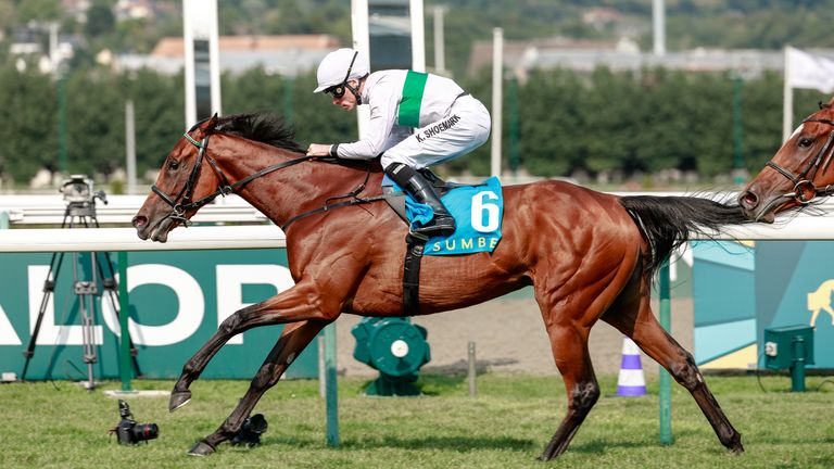 Friendly Soul (K. Shoemark) wins Sumbe Prix Alec Head (Prix de la Nonette) G2 in Deauville, France, 18/08/2024, photo: Zuzanna Lupa