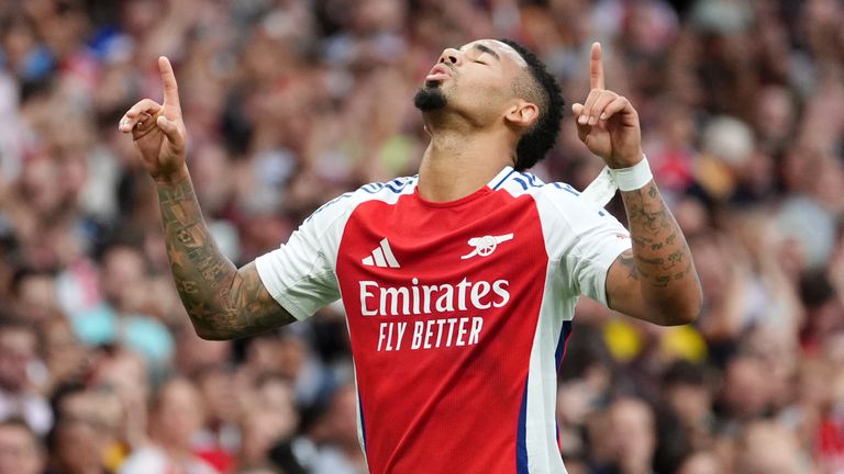 Arsenal 4-1 Bayer Leverkusen: Gabriel Jesus scores superb solo goal as ...