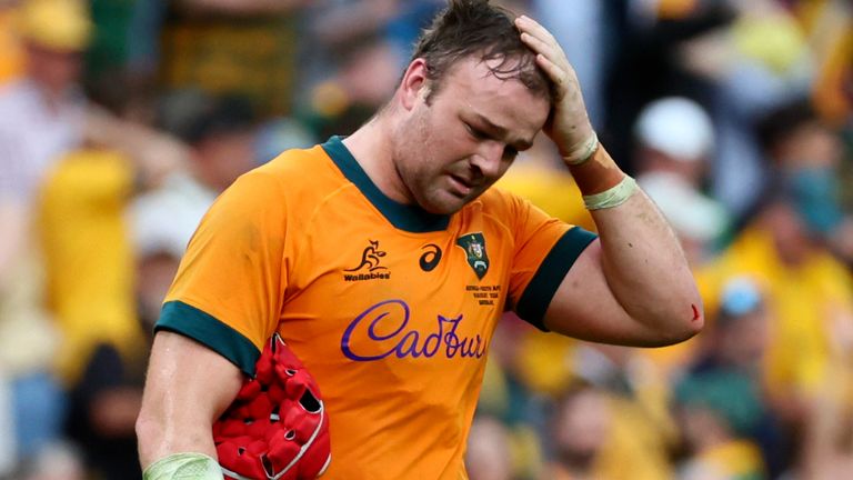 Australia conceded five tries as South Africa ran out convincing winners in Brisbane