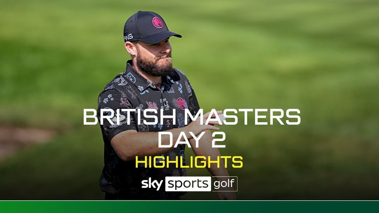 TYRRELL HATTON BRITISH MASTERS DAY TWO