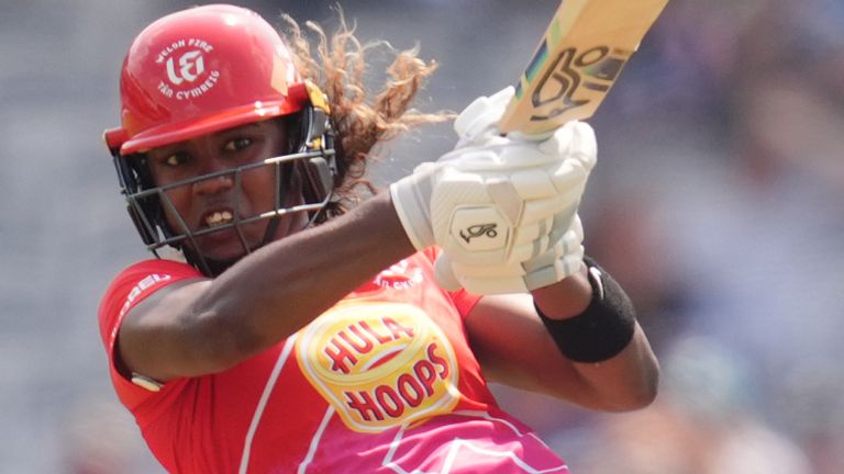 West Indies' Hayley Matthews impressed for Welsh Fire during The Hundred this year