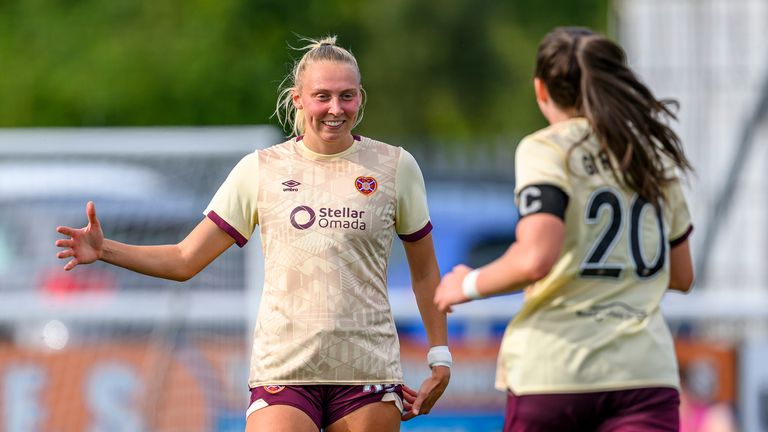 Hearts were convincing against Queens Park 